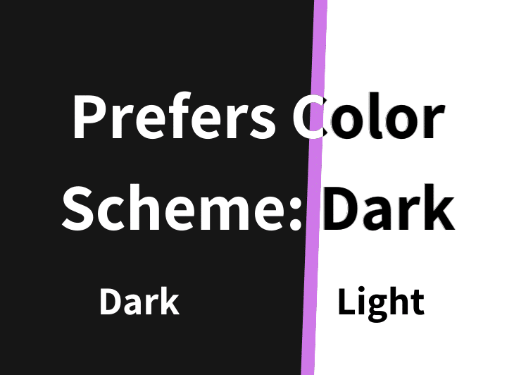 Prefers Color Scheme: Dark